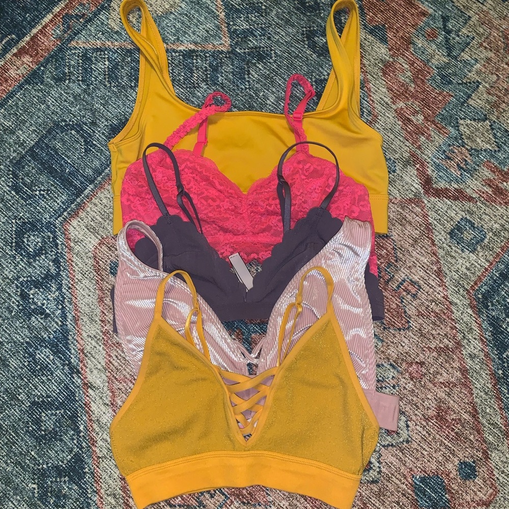 PINK Victoria's Secret Bralettes